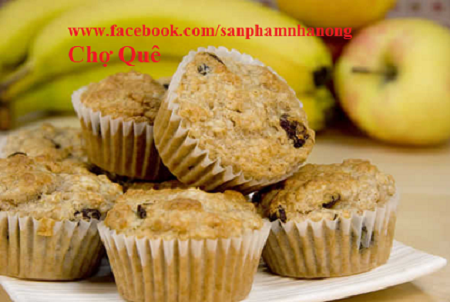 Bánh cookies yến mạch nho khô